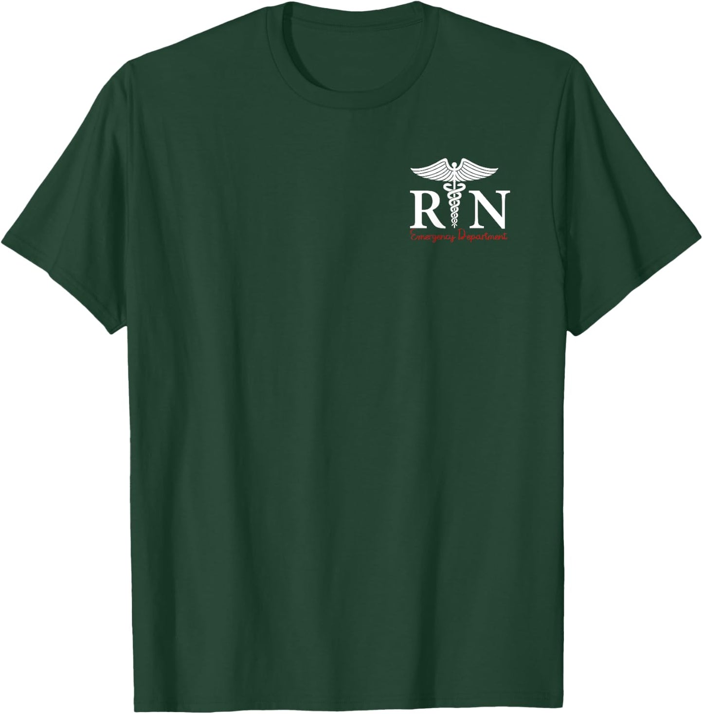 ER Nurse Emergency Department Registered Nurses Week T-Shirt - T-Shirt | Forest