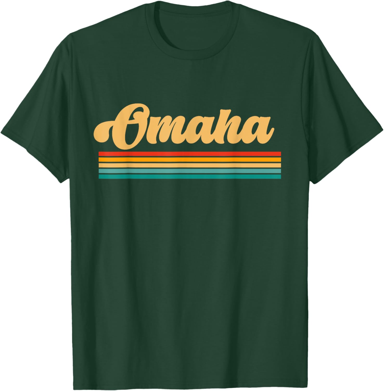 City of Omaha Nebraska T-Shirt - T-Shirt | Forest