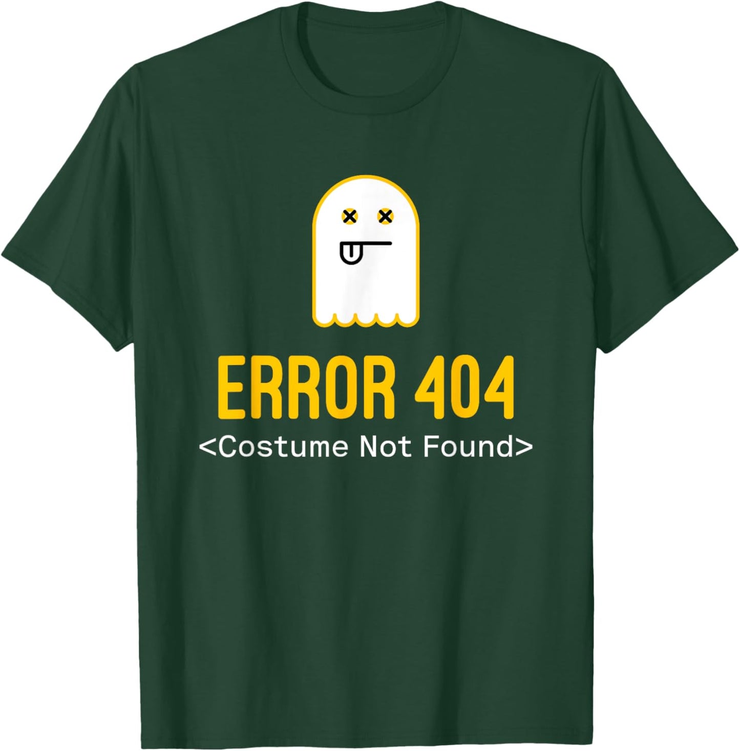 Error 404 Costume Not Found T-Shirt - T-Shirt | Forest