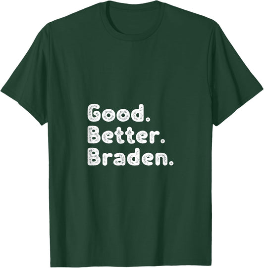 Good better Braden T-Shirt - T-Shirt | Forest