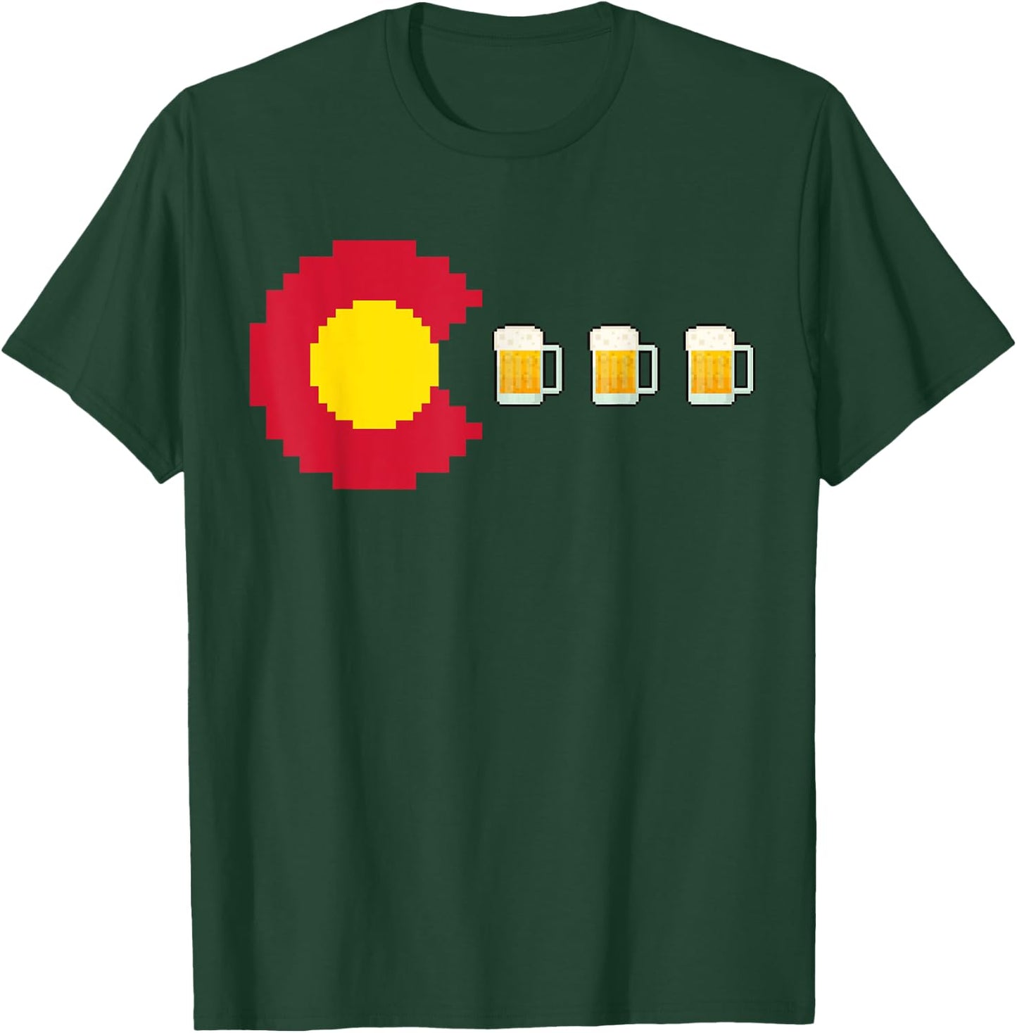 Funny Colorado Beer Brewery T-Shirt - T-Shirt | Forest
