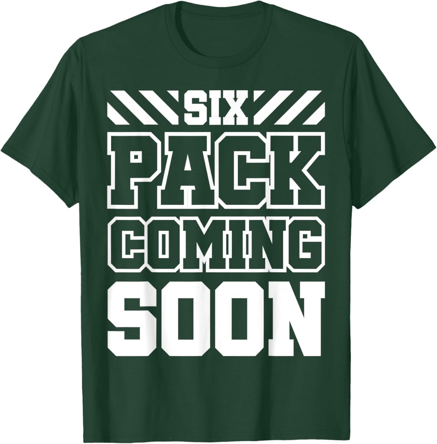 Six Pack Coming Soon T-Shirt - T-Shirt | Forest