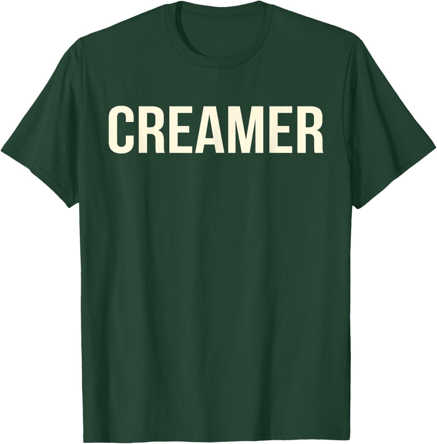 Creamer Coffee Lovers Matching Group Costumes T-Shirt - T-Shirt | Forest