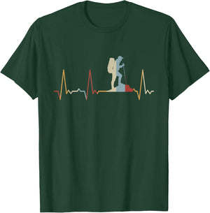 Heartbeat Hiking T-Shirt - T-Shirt | Forest