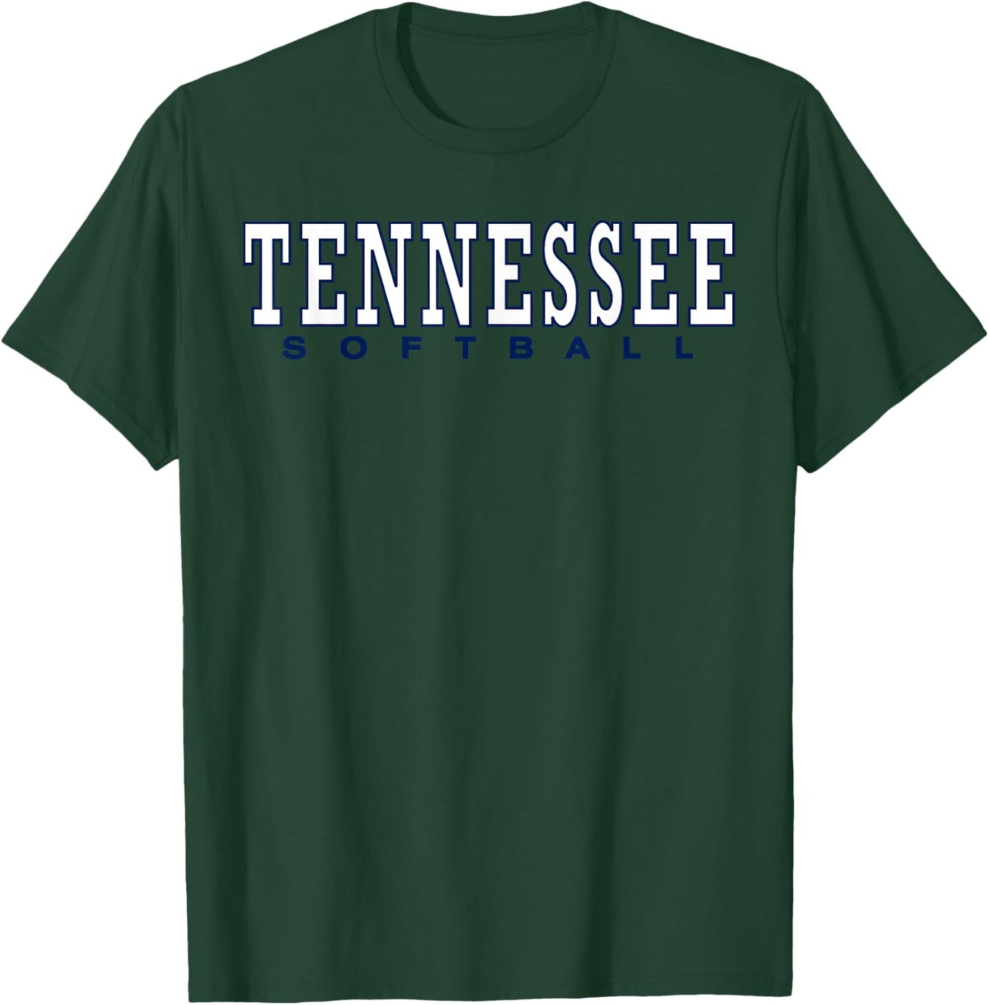 Tennessee Softball T-Shirt - T-Shirt | Forest