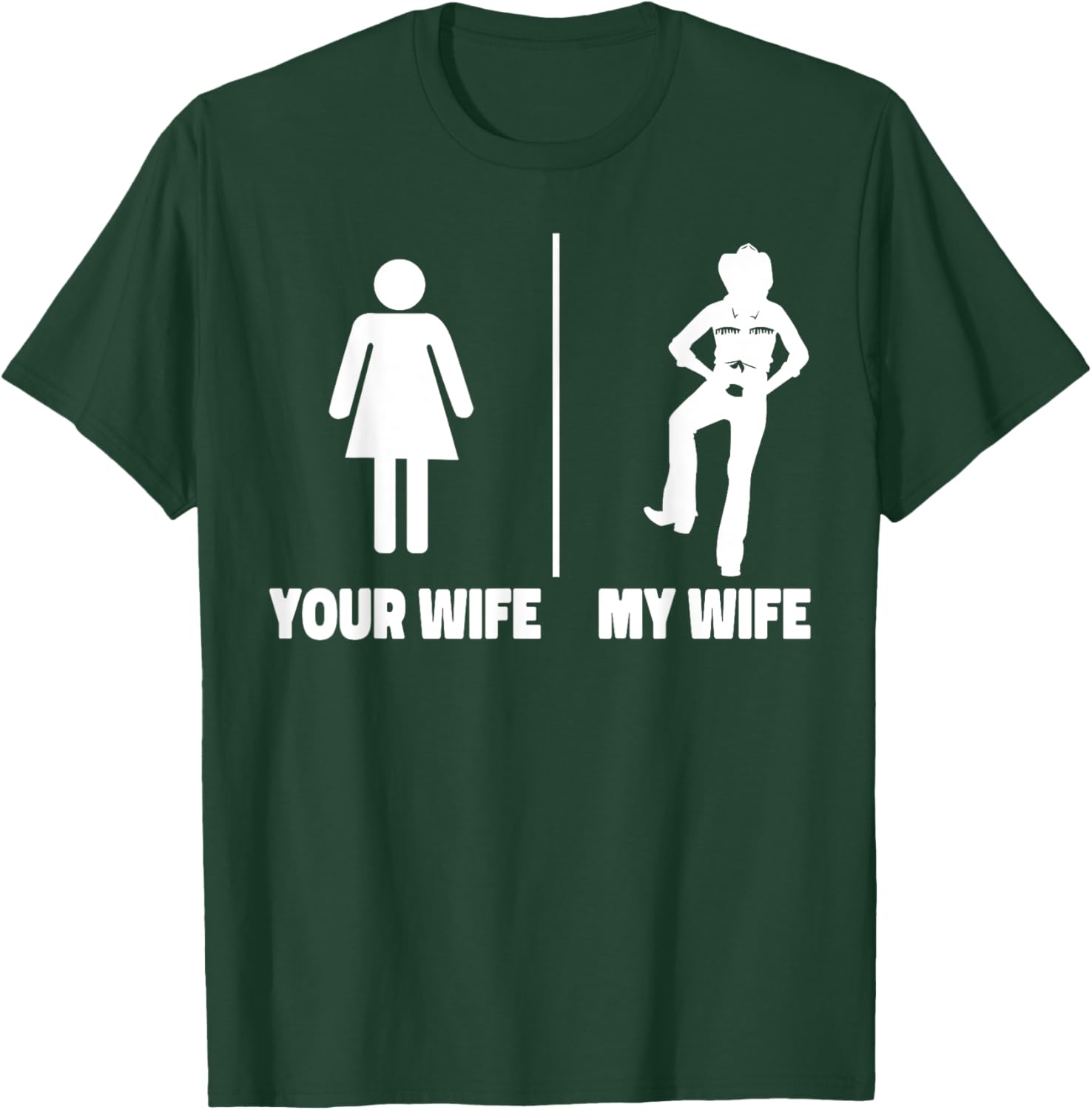 Line Dancing Dance Teacher Your Wife My Wife T-Shirt - T-Shirt | Forest