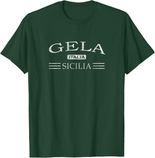Gela Sicilia Italia - Gela Sicily Italy T-Shirt - T-Shirt | Forest