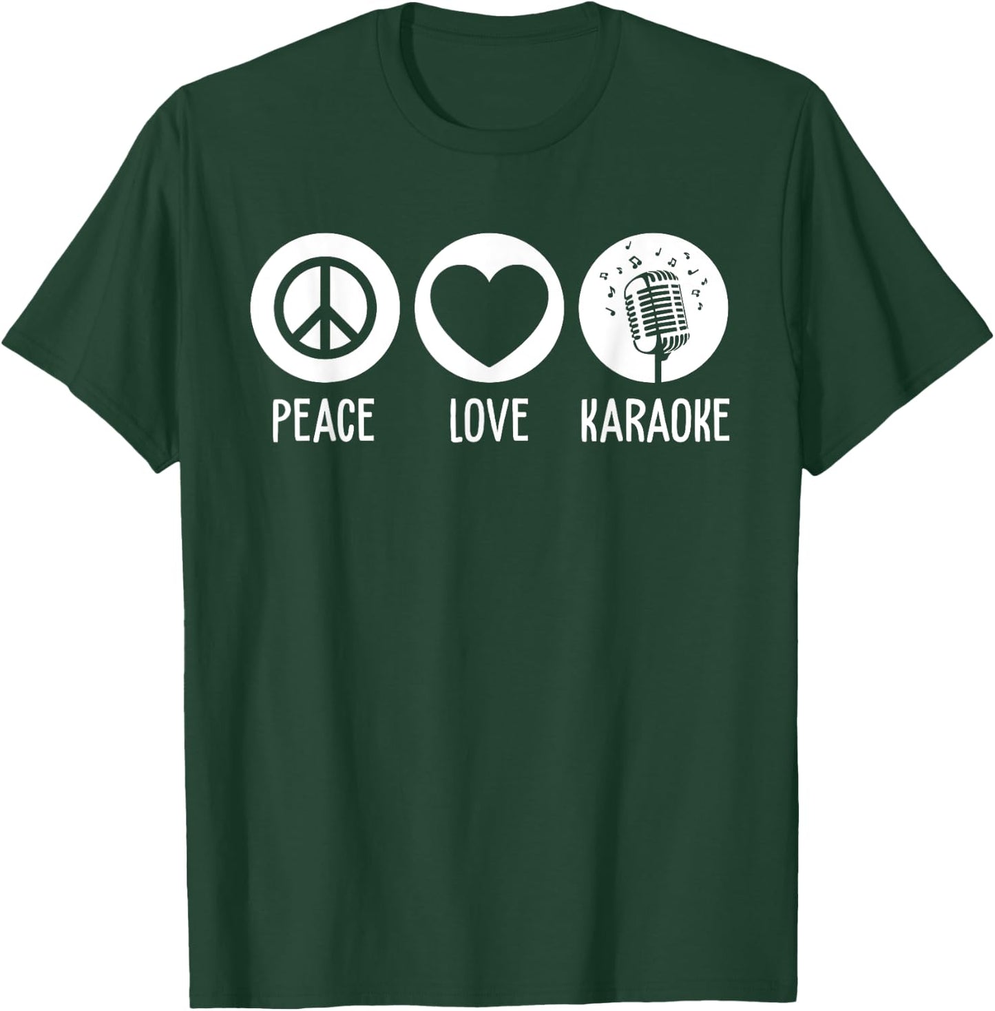 Cool Karaoke Women Singer Singing KTV Karaoke Lovers T-Shirt - T-Shirt | Forest