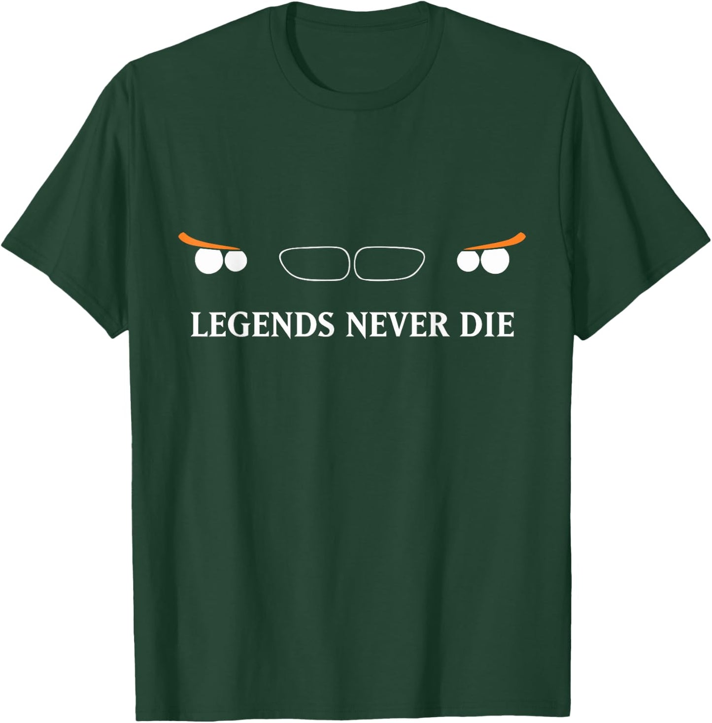 E60 5 series - Legends never die dark T-Shirt - T-Shirt | Forest
