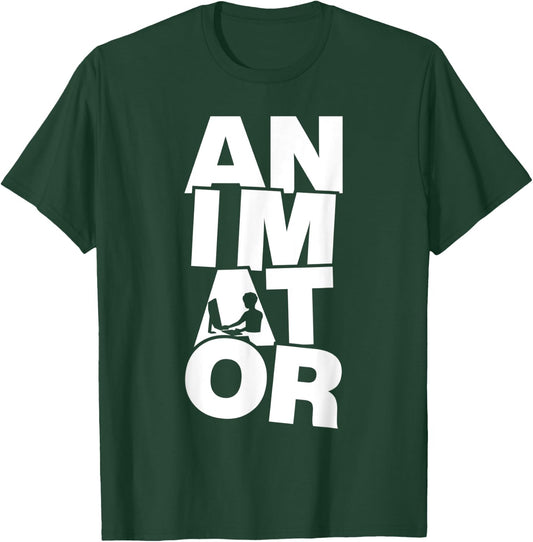 Animation Profession Job Work - Animator T-Shirt - T-Shirt | Forest