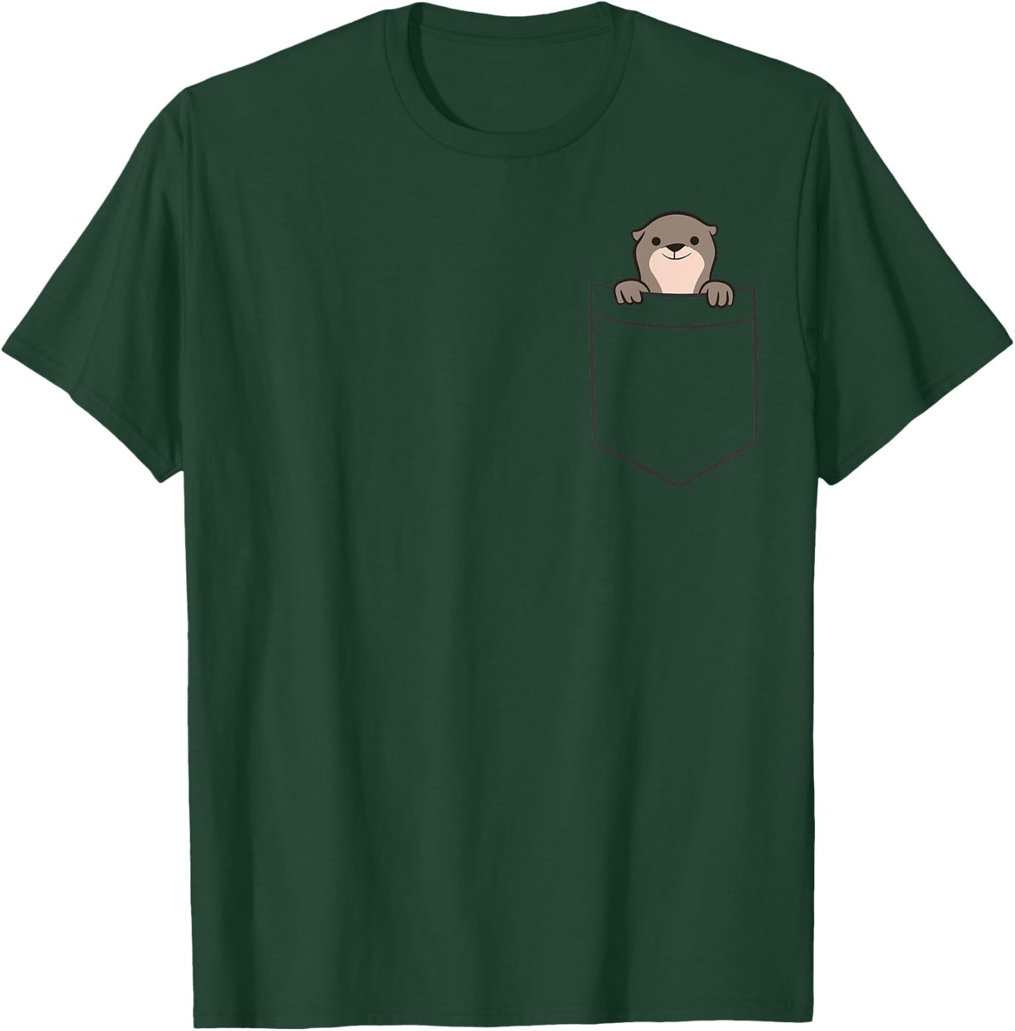 Otter In The Pocket Cute Otter T-Shirt - T-Shirt | Forest