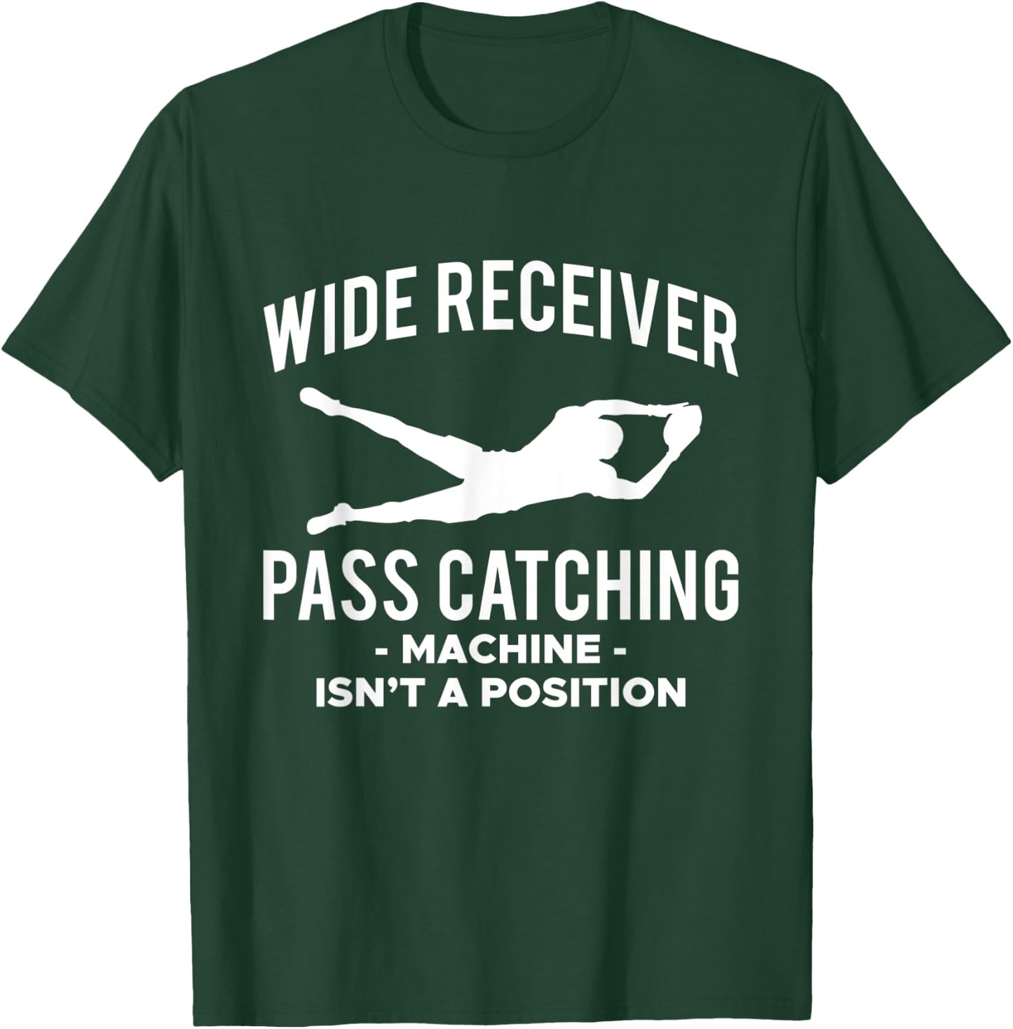 The Wide Receiver Football T-Shirt - T-Shirt | Forest