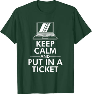 Funny Computer Tech Repair Geek and Tech Support T-Shirt - T-Shirt | Forest