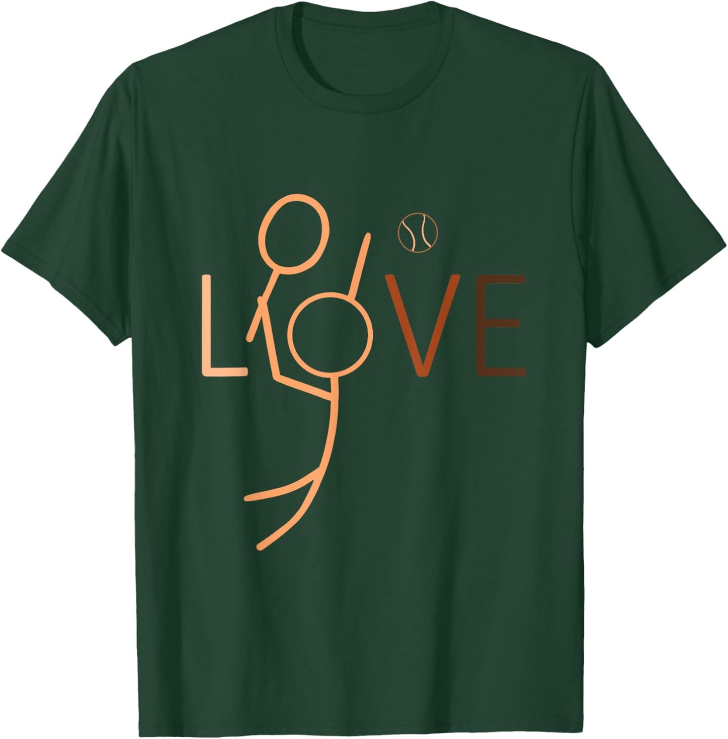 Love Tennis Black History Month BLM Melanin Sport T-Shirt - T-Shirt | Forest