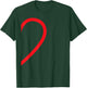 Half Heart Right Hand Side Love Couple Camisa Pareja Ropa T-Shirt - T-Shirt | Forest