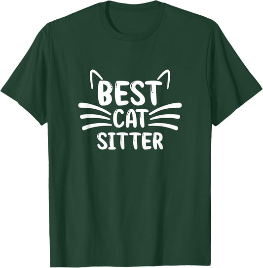 Cat Sitter Thank You Gifts T-Shirt - T-Shirt | Forest