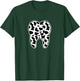 Cute Tooth Cow Print Dentist Dental hygienist Women T-Shirt - T-Shirt | Forest