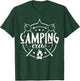 Camping Matching Design for Family Camper Group Camping Crew T-Shirt - T-Shirt | Forest