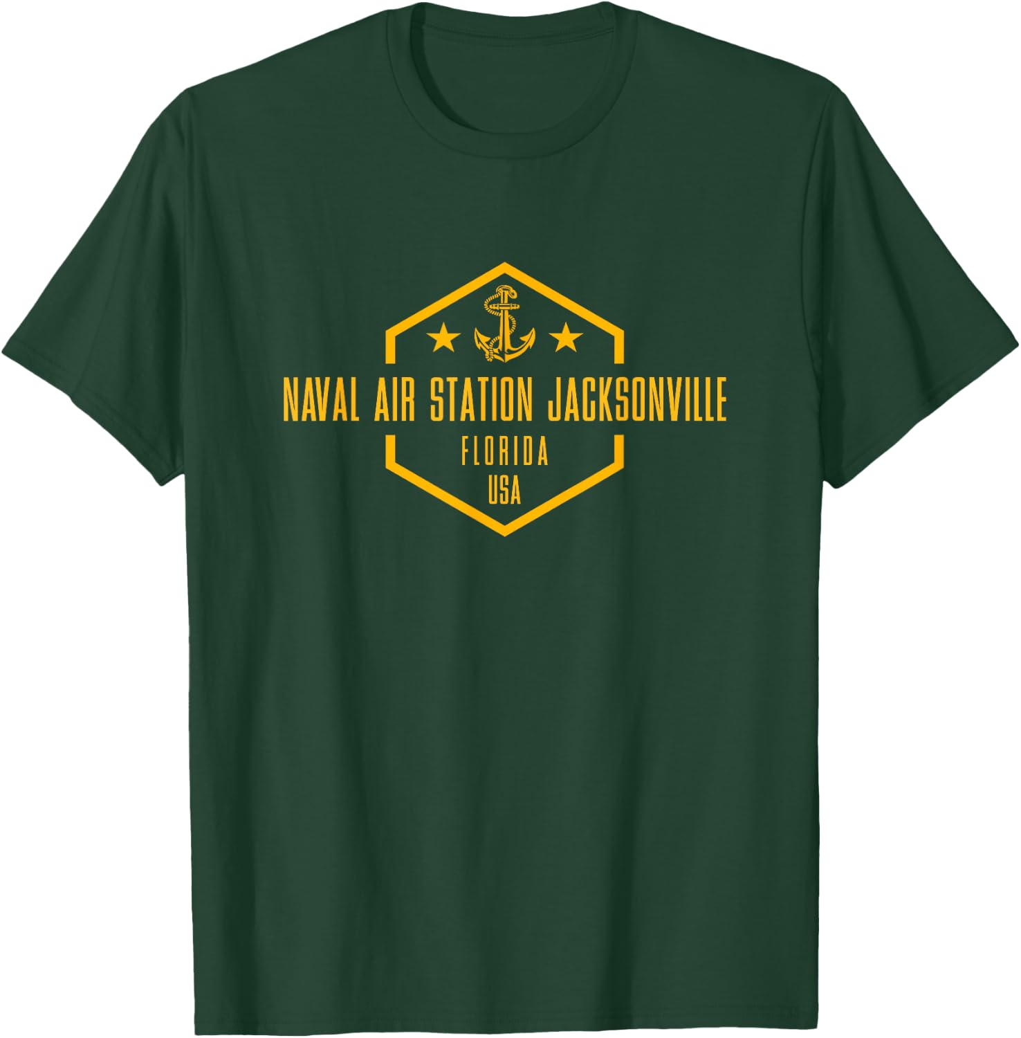 Naval Air Station Jacksonville T-Shirt - T-Shirt | Forest