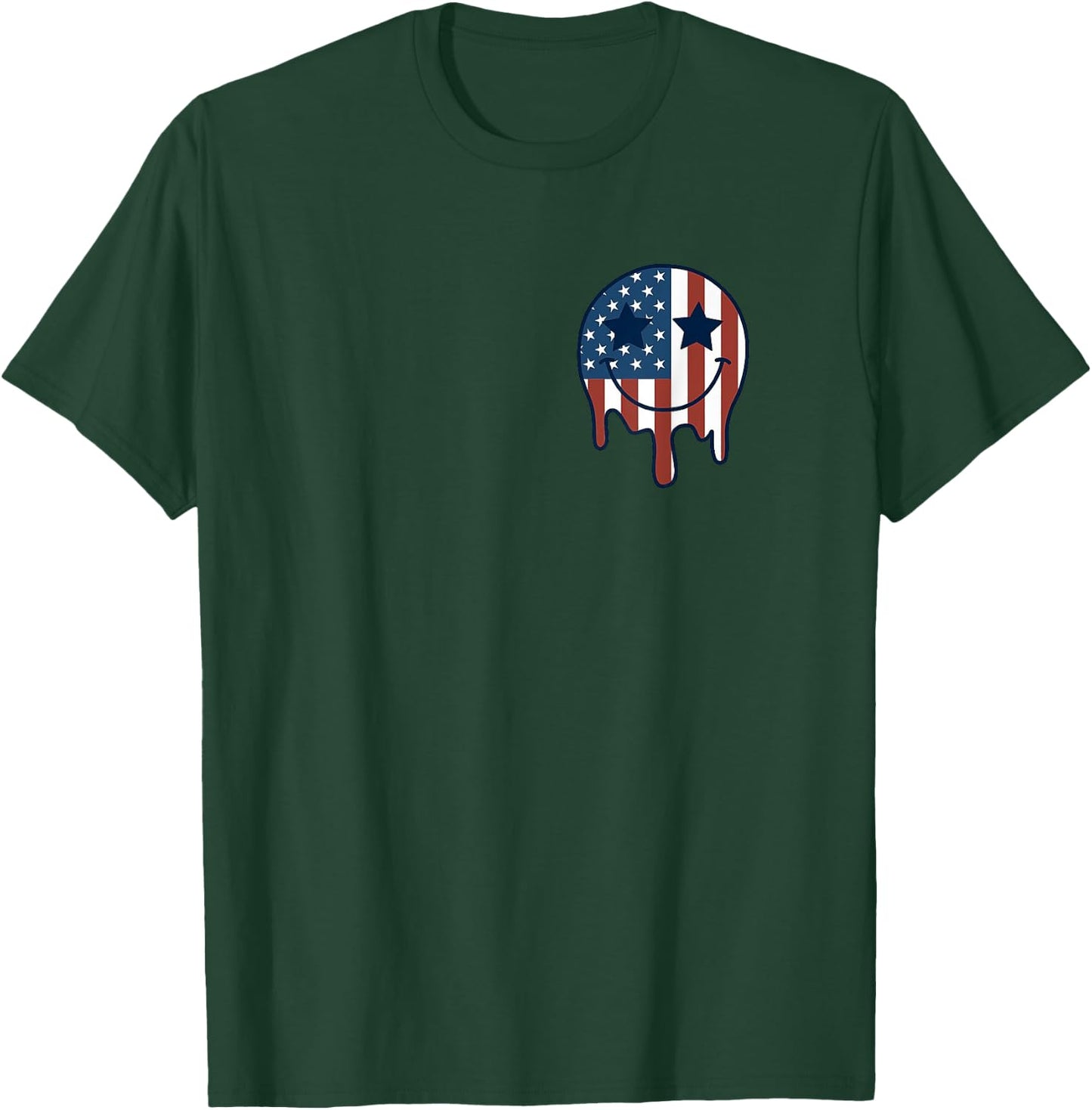 Red White And Boozy Patriotic American Beer Drinking Women Men T-Shirt - T-Shirt | Forest