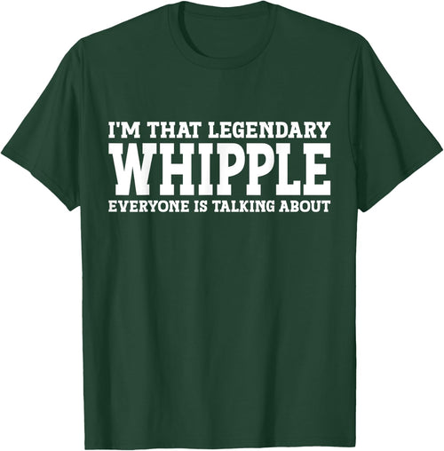 Whipple Surname Funny Team Family Last Name Whipple