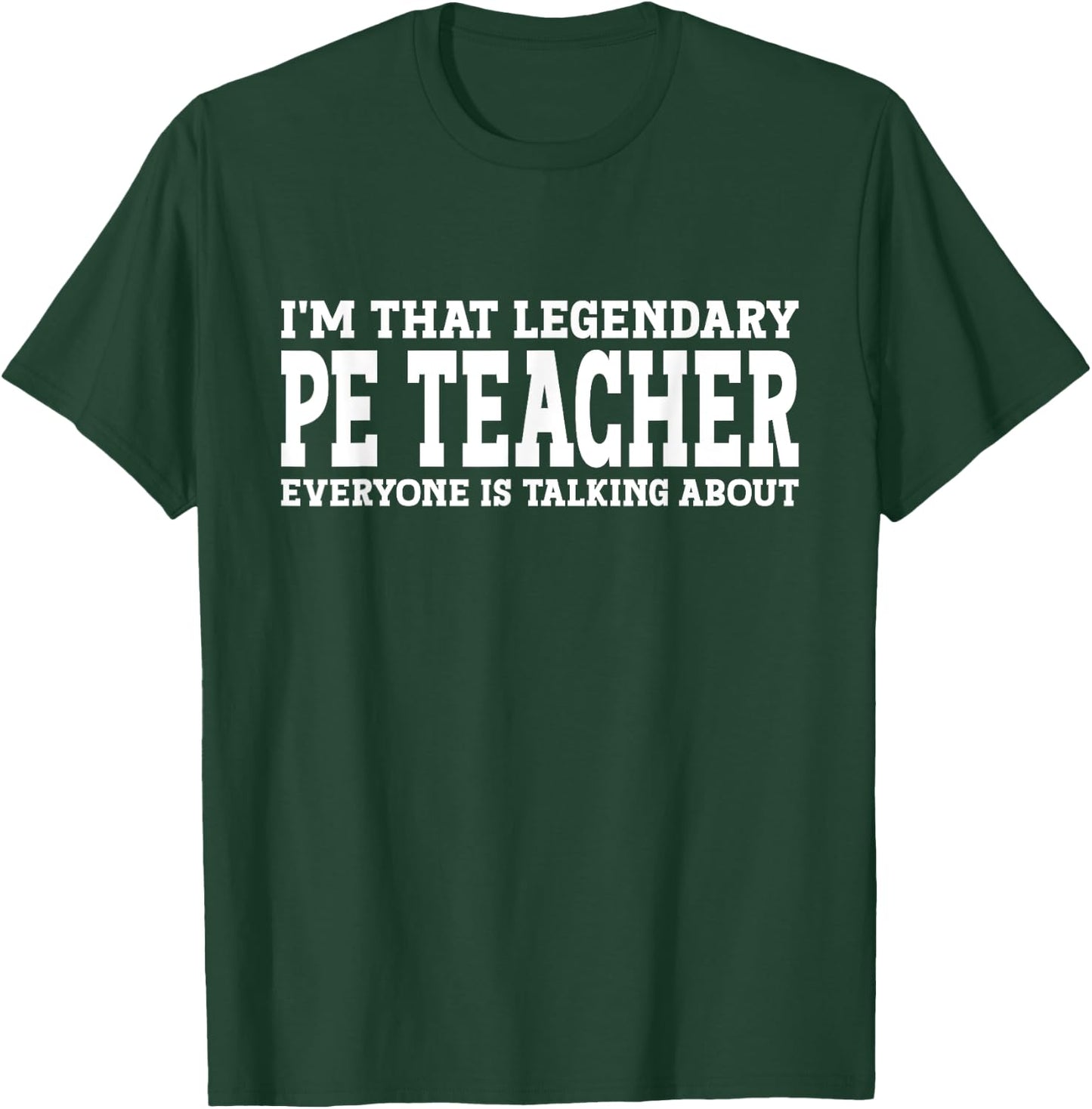PE Teacher Job Title Employee Funny Worker PE Teacher Women T-Shirt - T-Shirt | Forest