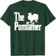 The PomFather Funny Pomeranian Dog Dad Shirt Men Gifts T-Shirt - T-Shirt | Forest