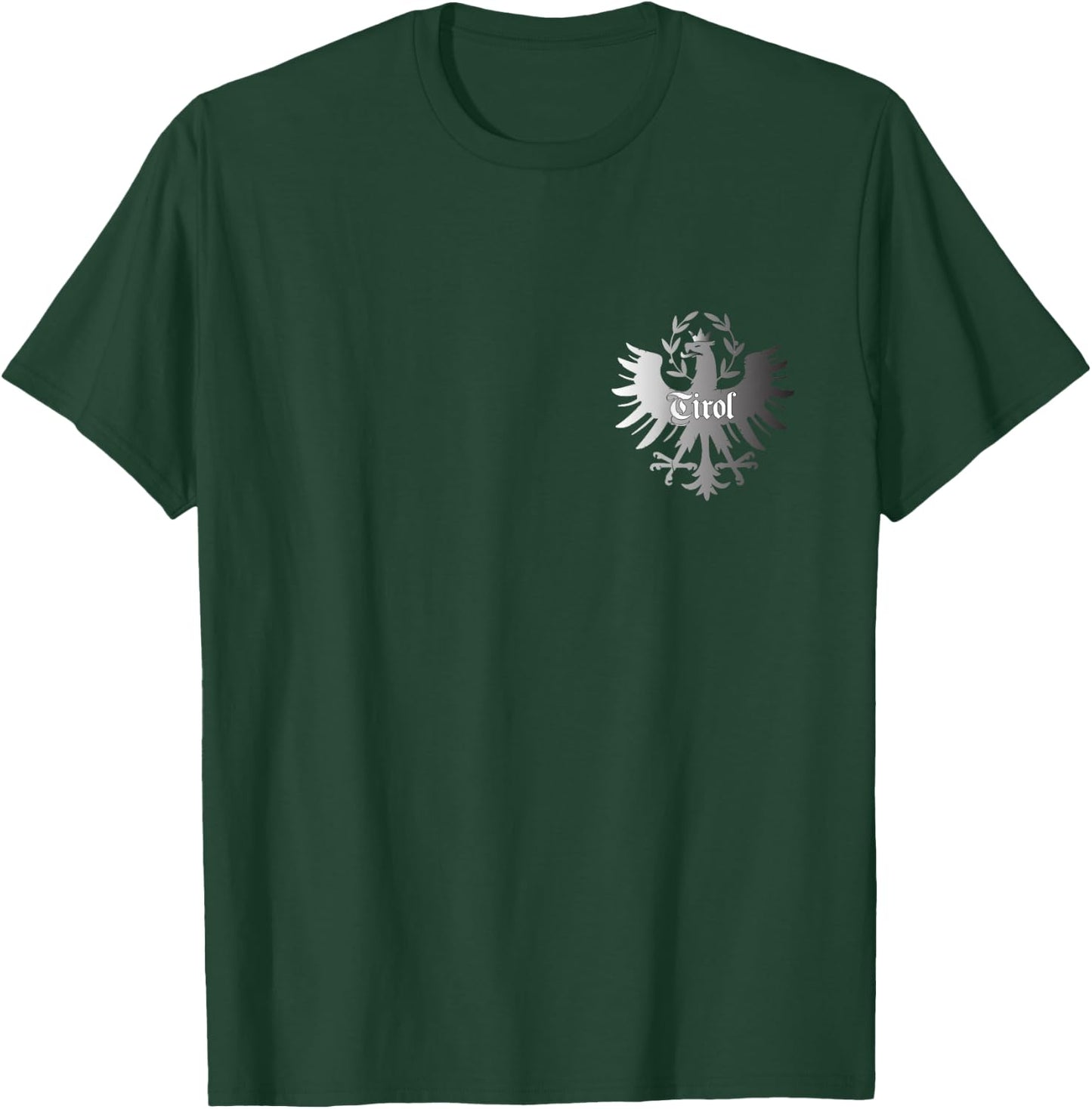 Tyrol with Tyrolean Eagle and Coat of Arms T-Shirt - T-Shirt | Forest