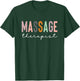 Massage Therapist Massage Therapy - -Adults, Black, Small, Short Sleeve, , Classic Fit, Imported T-Shirt - T-Shirt | Forest