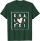 KHALEESI Nametag Girl Name Pink Heart KHALEESI Personalized T-Shirt - T-Shirt | Forest