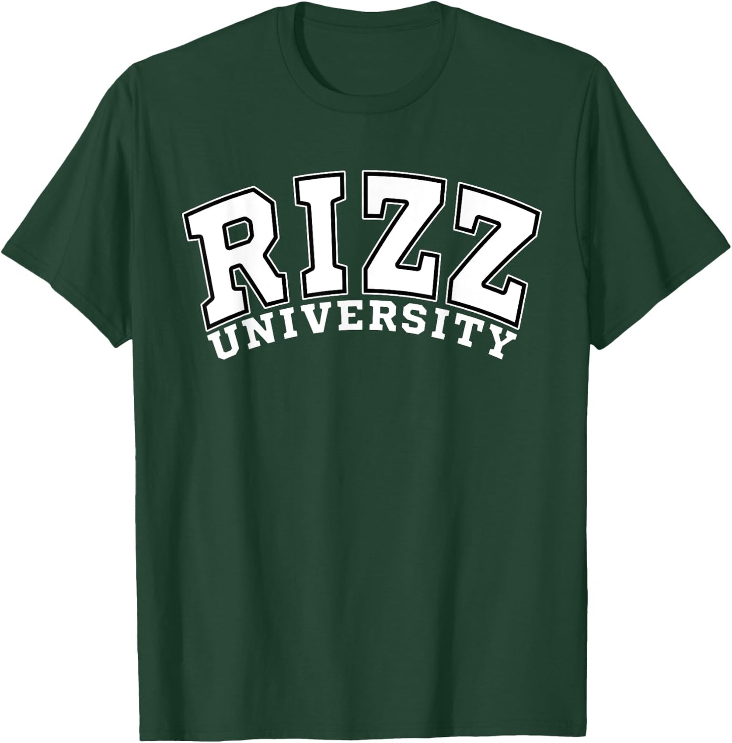 Rizz University Funny Meme Rizzler T-Shirt - T-Shirt | Forest