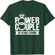 Married 25 Years - Power Couple - 25th Wedding Anniversary T-Shirt - T-Shirt | Forest