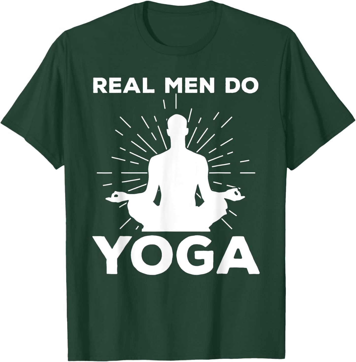 Funny Yoga Design Boys Yoga Pose Meditation Lovers T-Shirt - T-Shirt | Forest