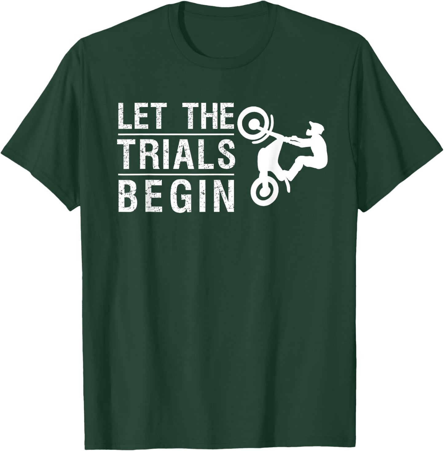 Cool Trials Bike For Talented Motorcycle Riders Who Balance T-Shirt - T-Shirt | Forest