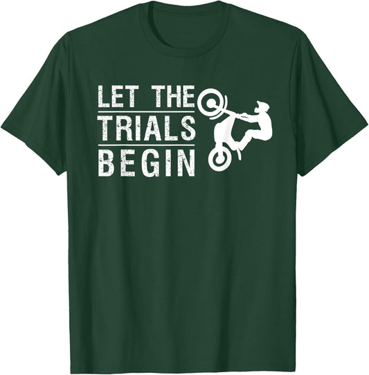 Cool Trials Bike For Talented Motorcycle Riders Who Balance T-Shirt - T-Shirt | Forest