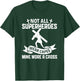 Not All Superheroes Wear Cape Mine Wore A Cross Christianity T-Shirt - T-Shirt | Forest