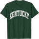 Kentucky Varsity Style White Text T-Shirt - T-Shirt | Forest