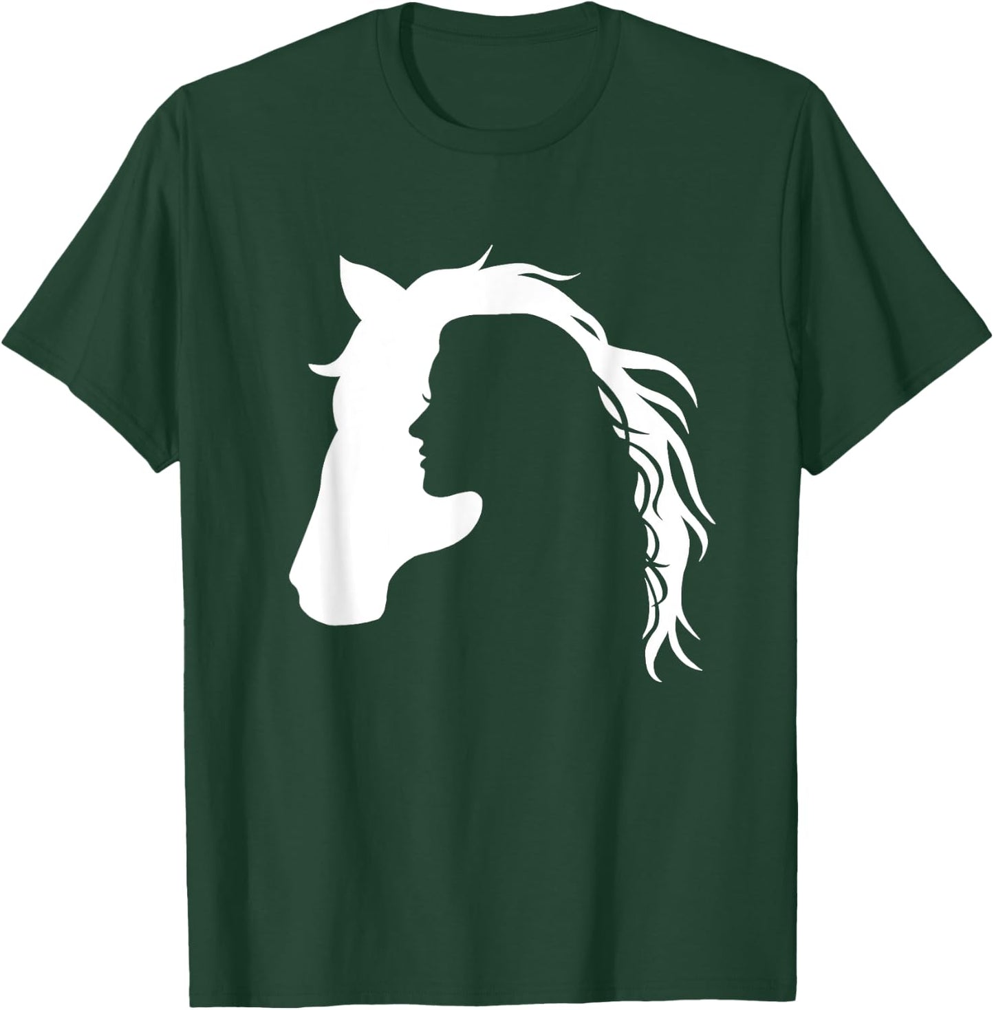 Horseback Riding - Horse Trainer Horseman Equestrian Lover T-Shirt - T-Shirt | Forest