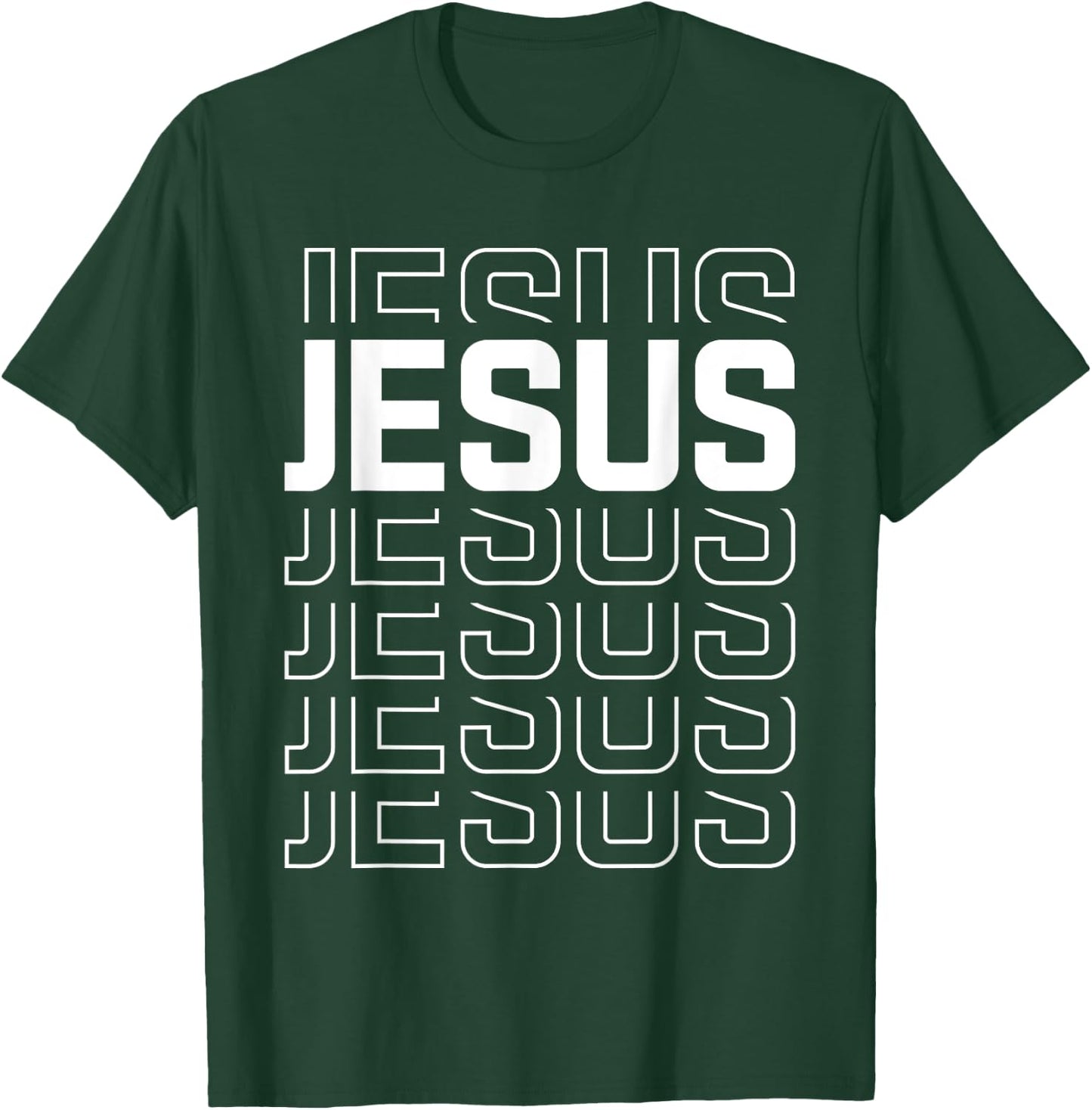 Jesus Shirt Women Men Kids Teens Trendy Christian T Shirt T-Shirt - T-Shirt | Forest