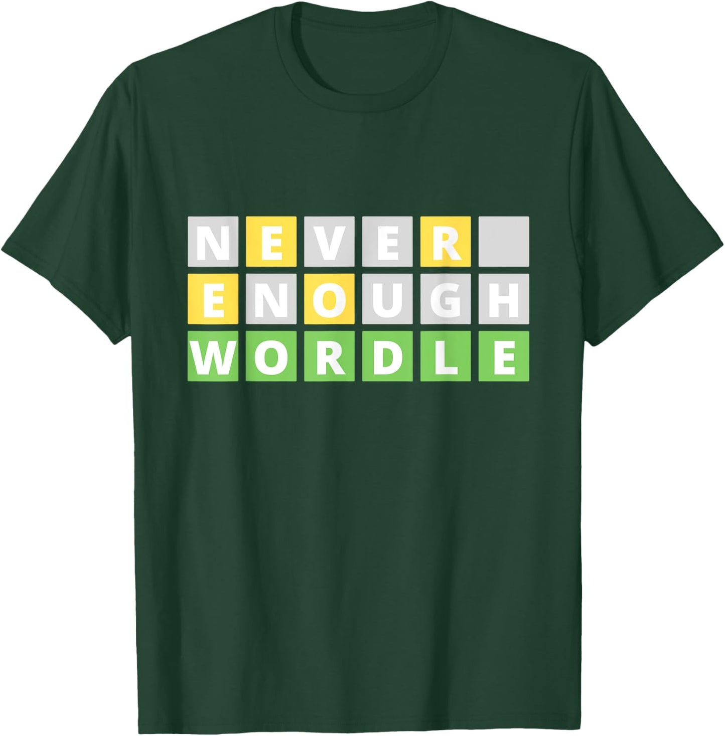 Word Game Gift T-Shirt - T-Shirt | Forest