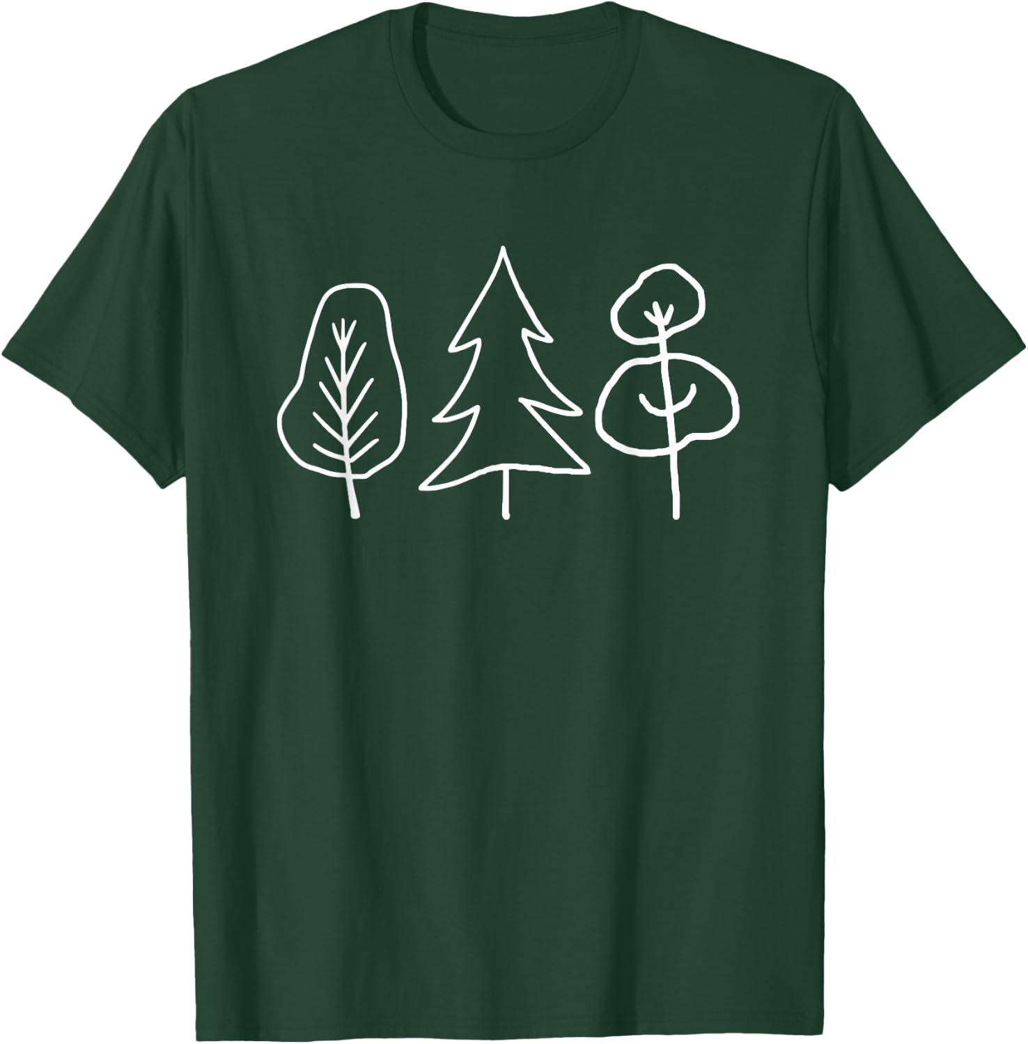 Eco Earth Day Shirts Women Kids Trees T-Shirt - T-Shirt | Forest