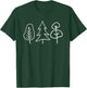 Eco Earth Day Shirts Women Kids Trees T-Shirt - T-Shirt | Forest