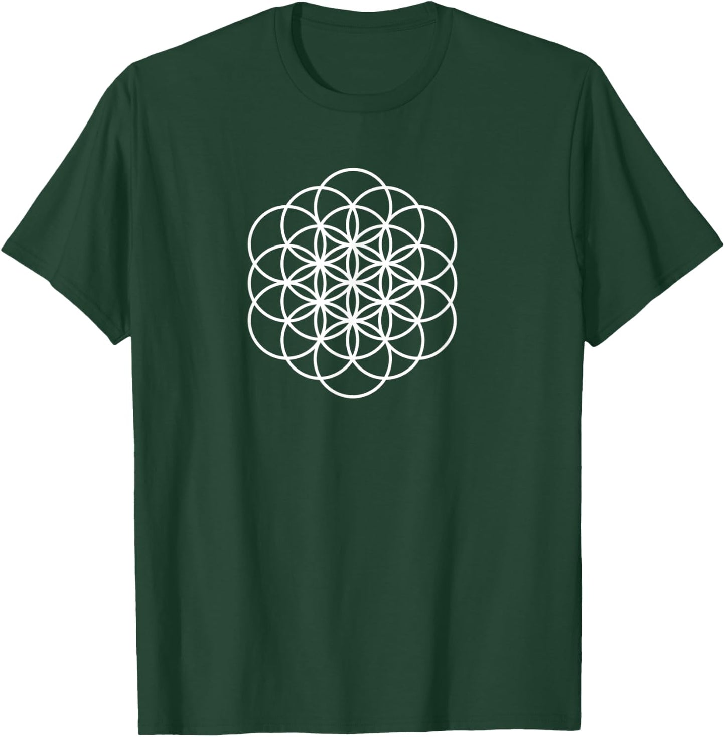 Sacred Geometry The seed of Life T-Shirt - T-Shirt | Forest
