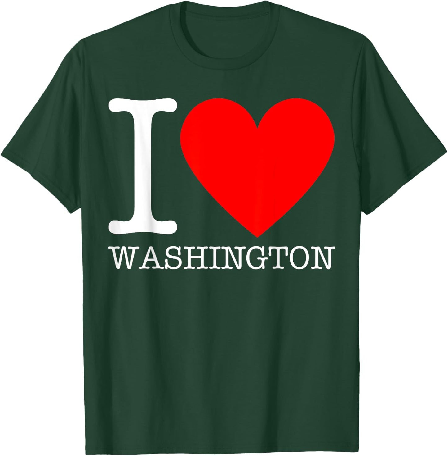 I Heart Washington - I Love DC T-Shirt - T-Shirt | Forest