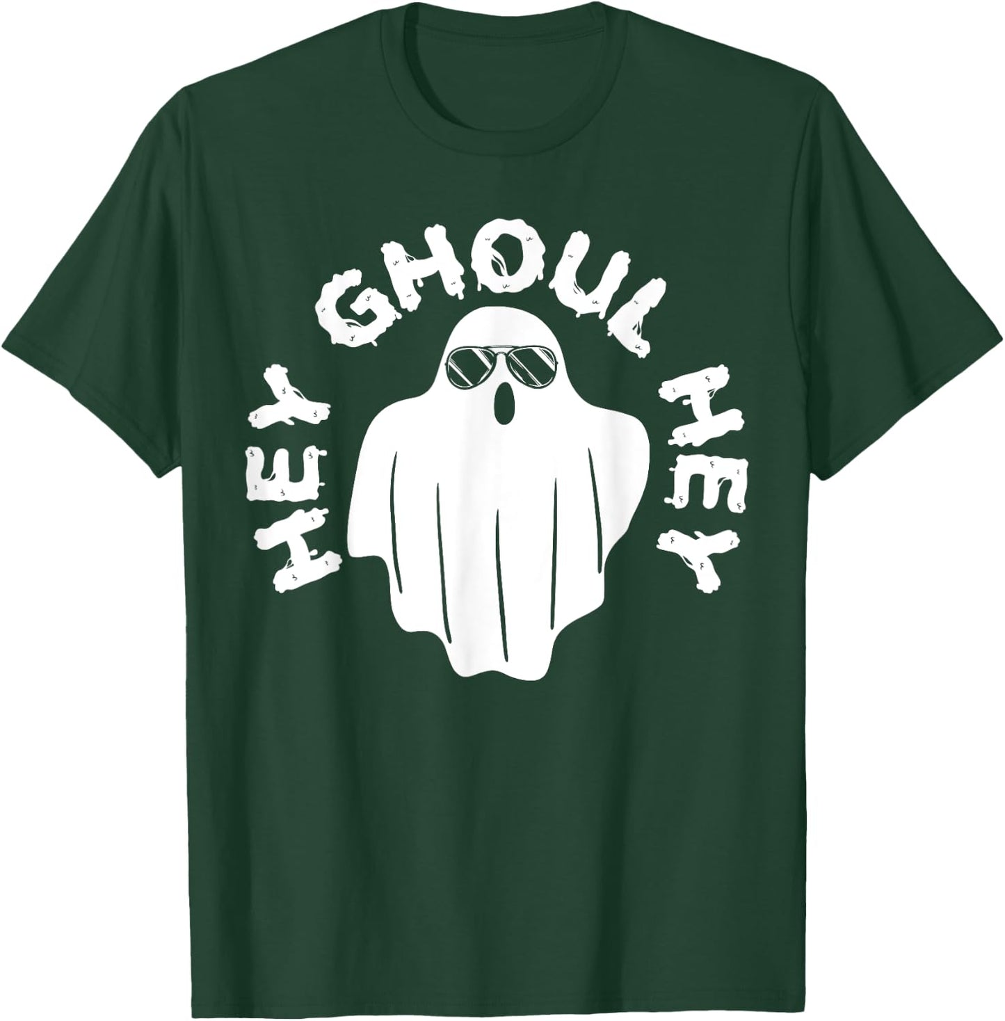 Hey Ghoul Hey Funny Halloween Boo Spooky Trick Or Treat T-Shirt - T-Shirt | Forest