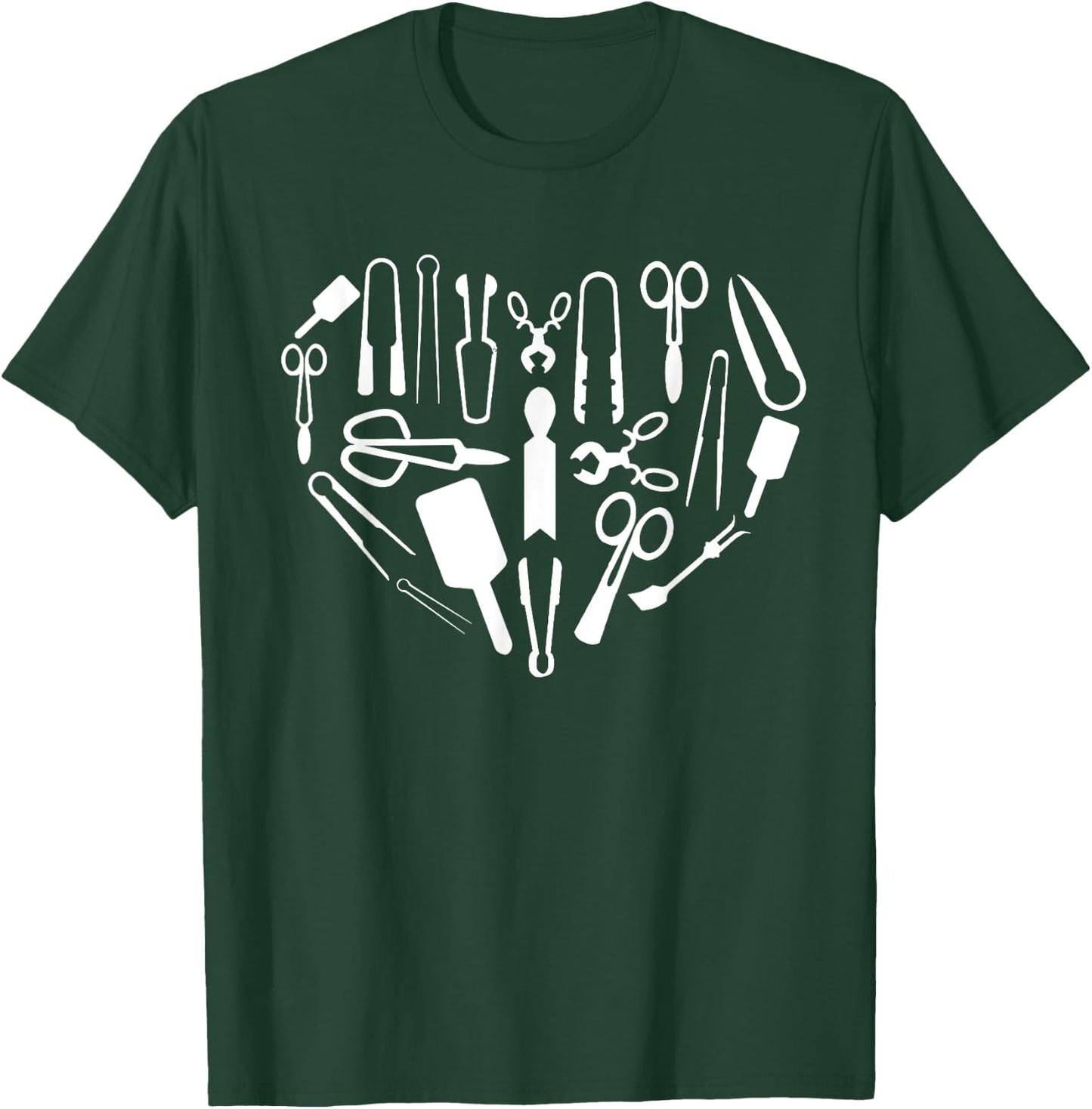 Cool Glassblowing Women Glassblower Glass Tool Heart T-Shirt - T-Shirt | Forest