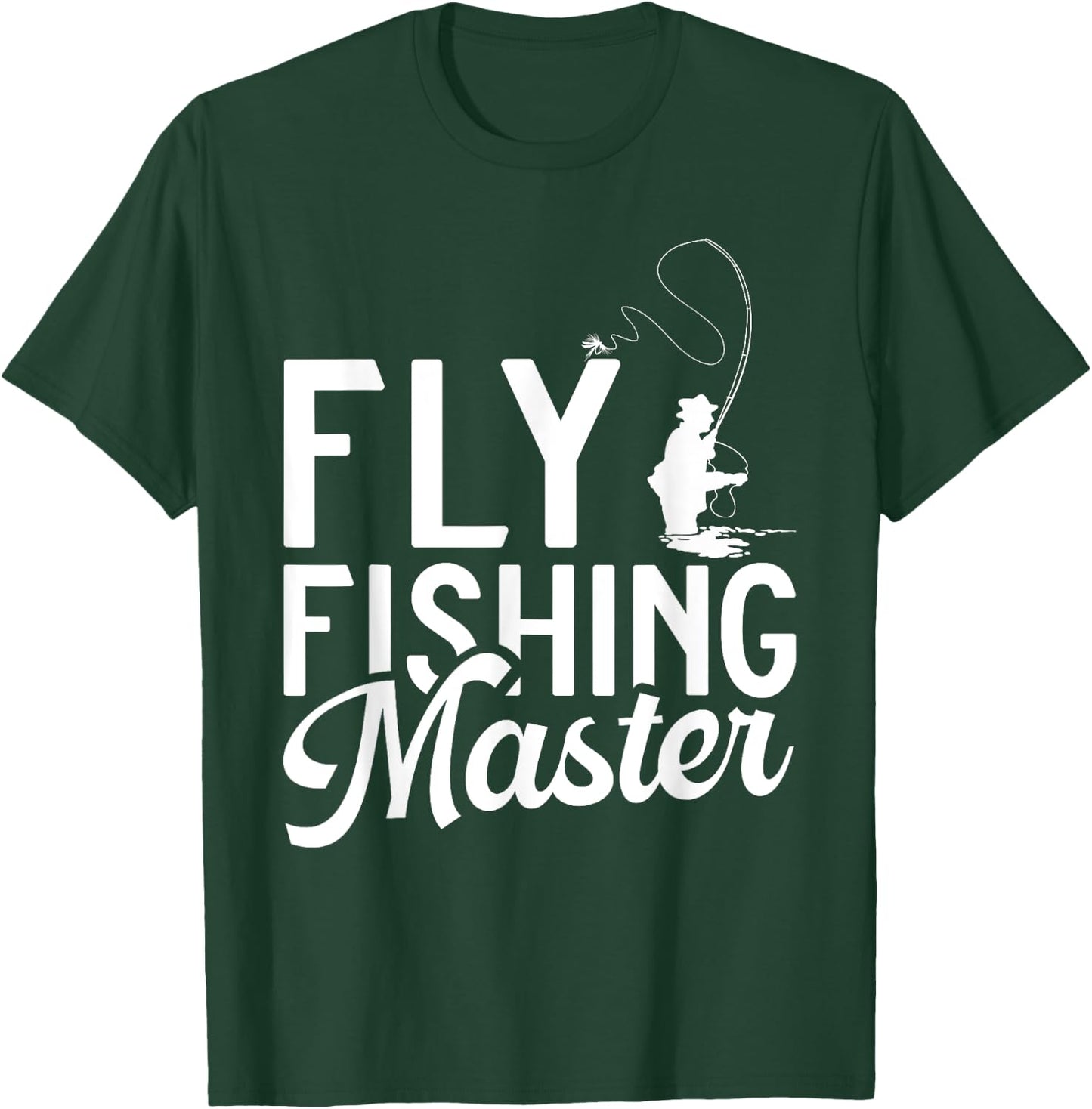 Fly Fishing Master Fly Fishing T-Shirt - T-Shirt | Forest