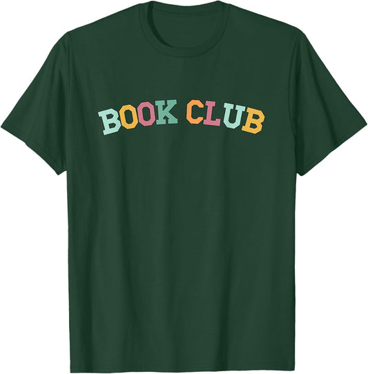Book Club, University Style Bookish T-Shirt - T-Shirt | Forest