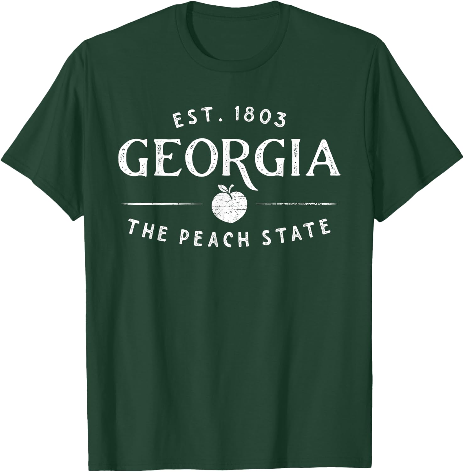 Georgia Lover, Georgia Tourist, Georgia Peach, Georgia T-Shirt - T-Shirt | Forest