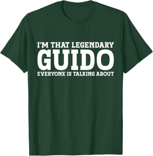 Guido Surname Funny Team Family Last Name Guido T-Shirt - T-Shirt | Forest